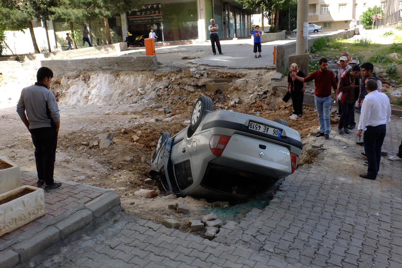 Belediyenin ihmalkarlığı kamerada 